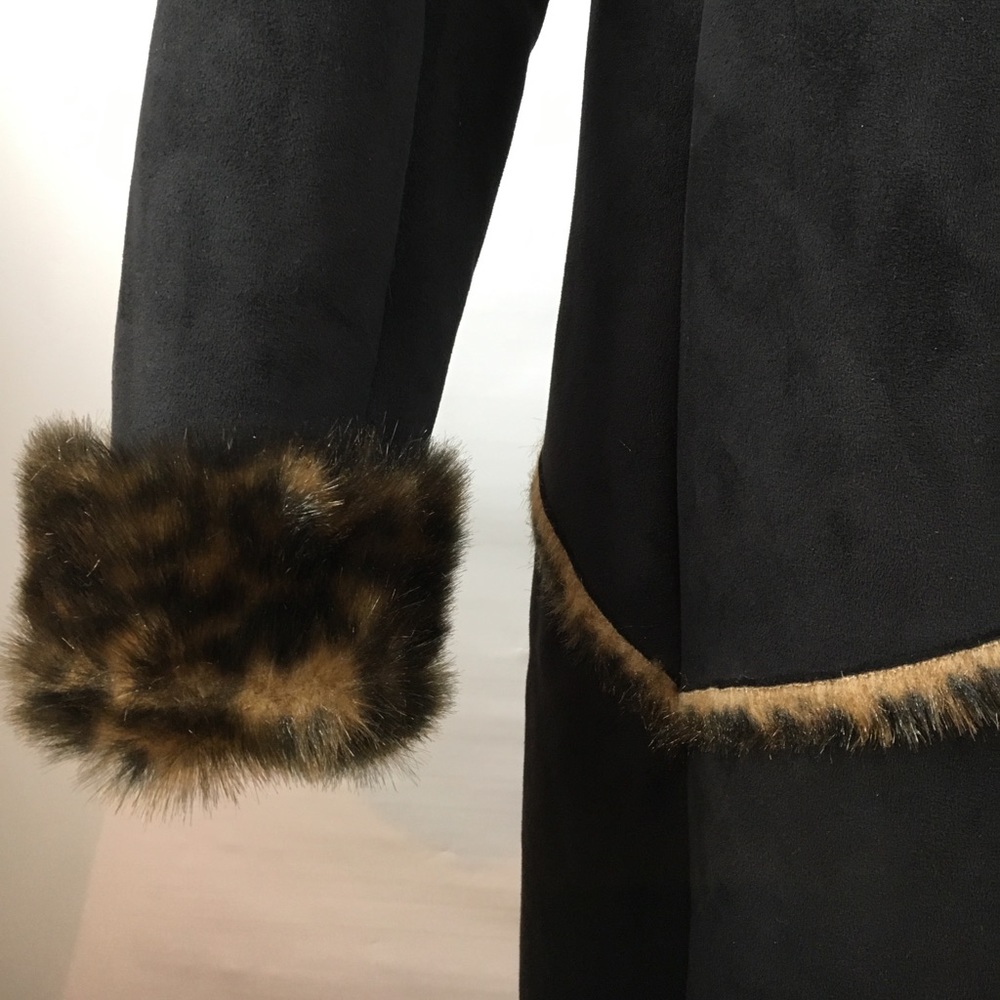 Suede Coat leopard