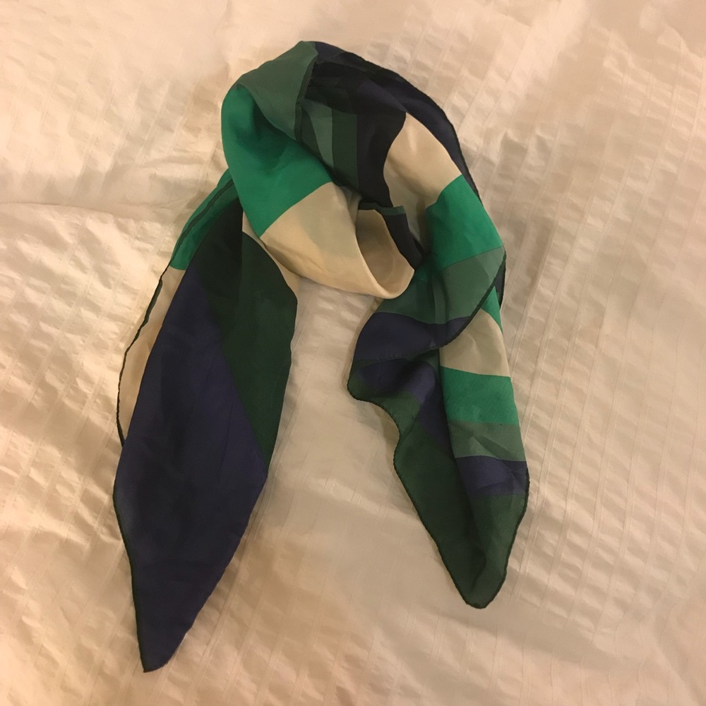 Club Monaco silk scarf