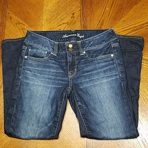 American Eagle X4 Stretch Artist Crop Jeans Size 6
