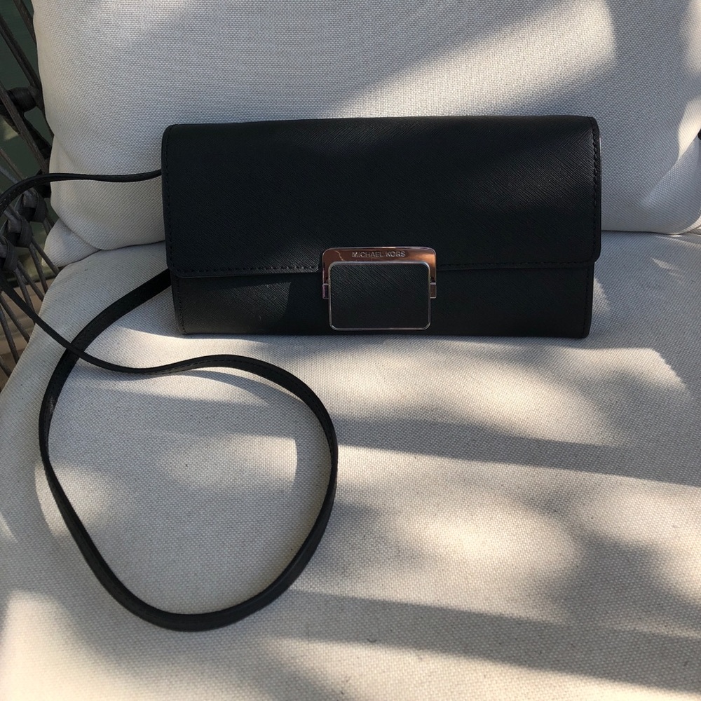 Michael Kors black shoulder bag