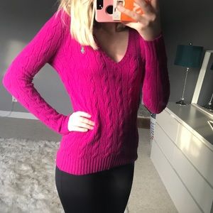 Ralph Lauren Pink Cashmere Sweater