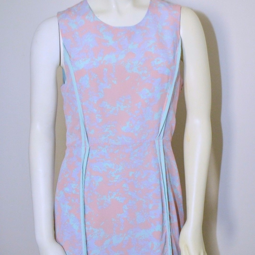 Medium Anthropologie Line & Dot 100% Silk Dress