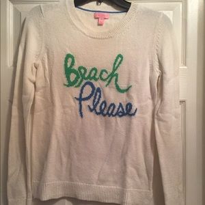 Lilly Pulitzer beach please sweater SOLD🍍