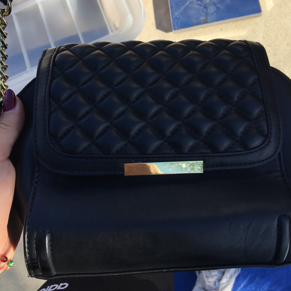 Black crossbody bag
