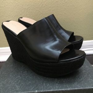 VIA SPIGA espadrille wedges - size 9 - worn once