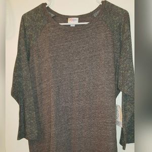 NWT Lularoe XL Heathered Cactus Randy
