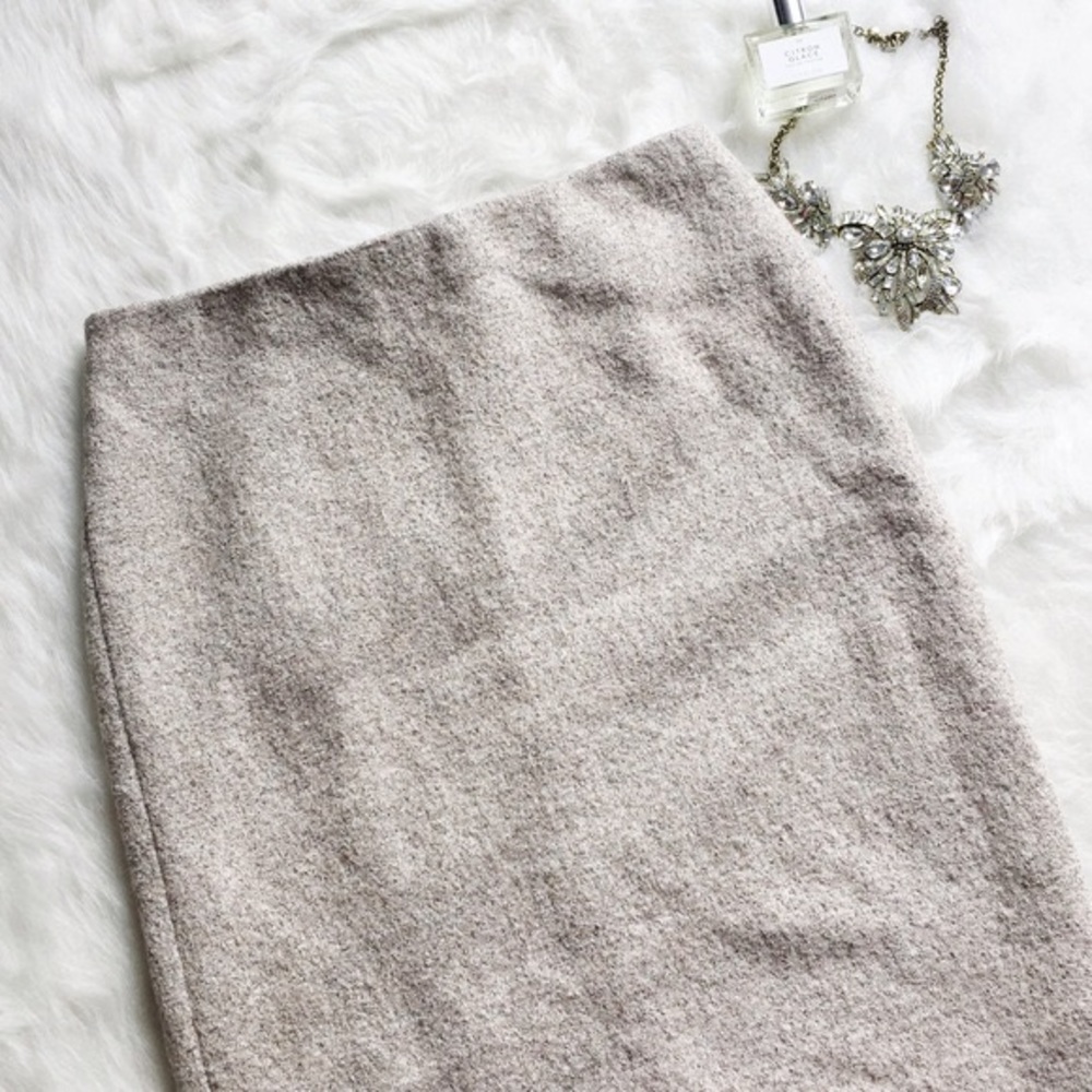 Ann Taylor Shimmery Knit Pencil Skirt