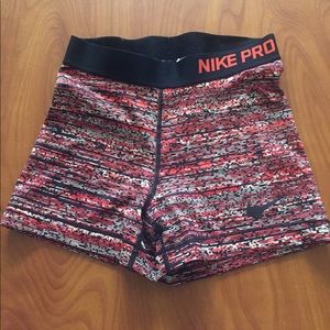 Nike Pro Running Shorts Spandex