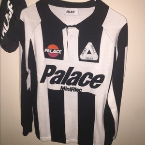 Palazzo knit sweater jersey rugby polo