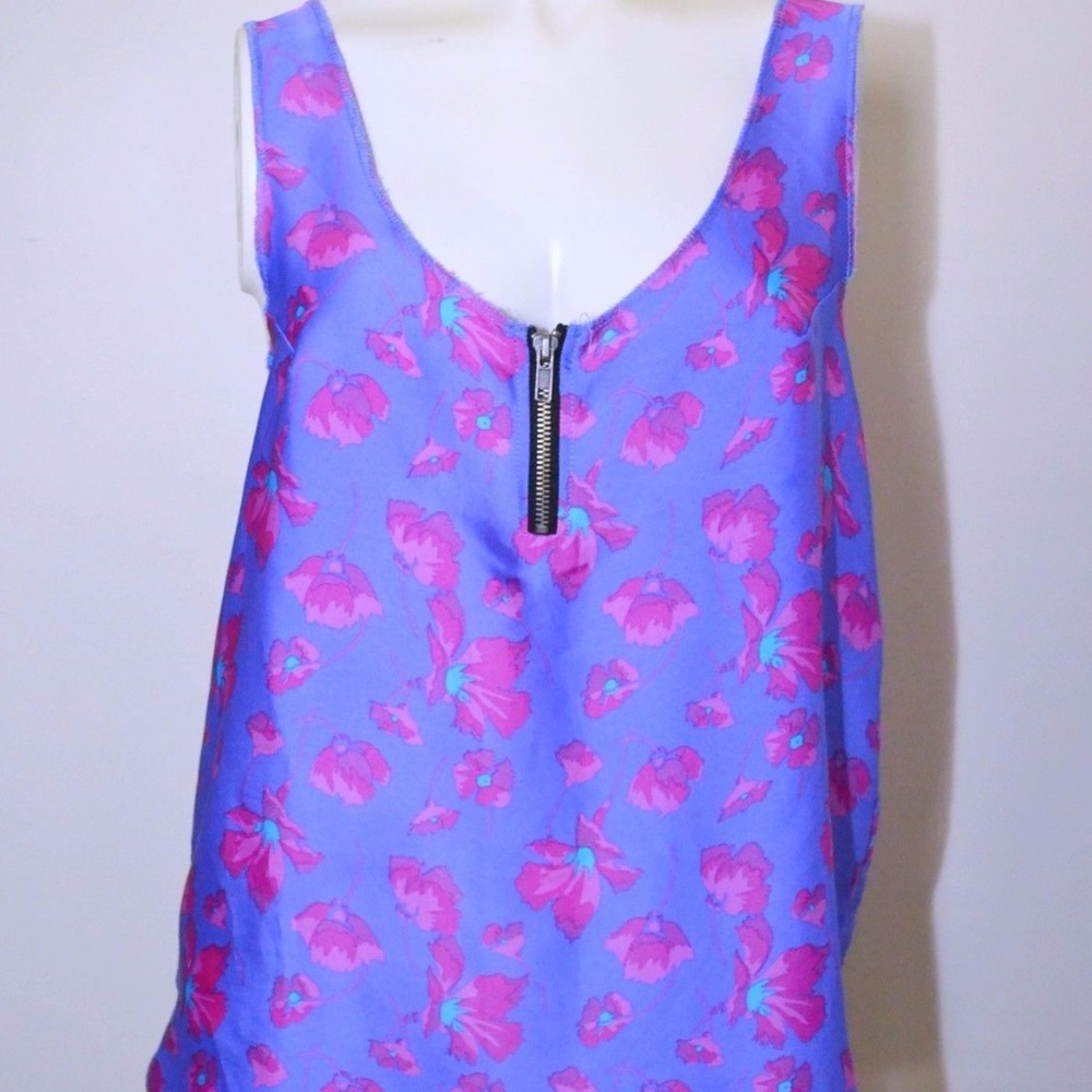 Medium Anthropologie Yaya Nom De Plume Purple Top