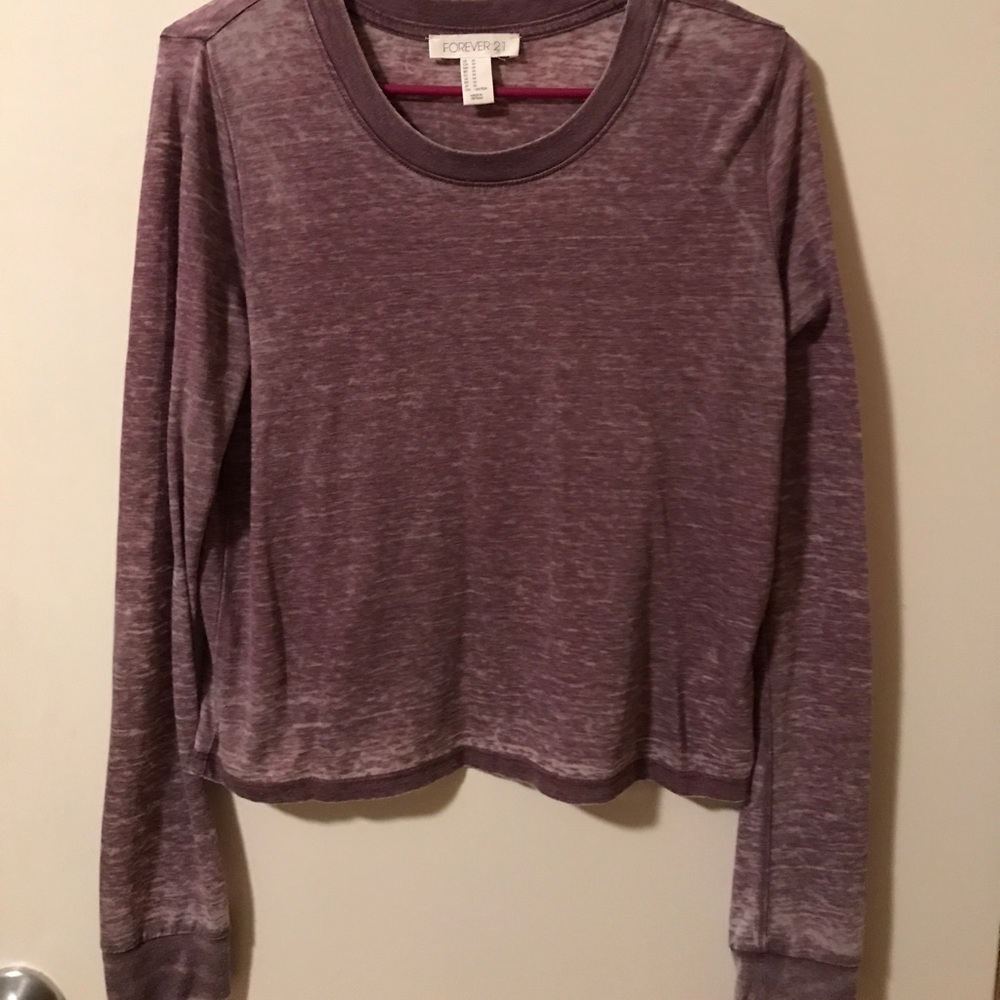 Purple long sleeve