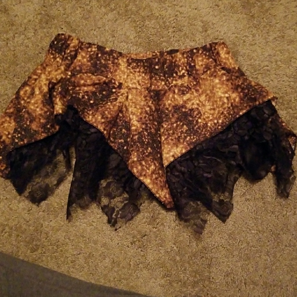 Sexy Hand made golden galaxy "fairy" skirt