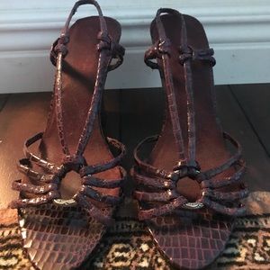 Nine West purple heels size 8.5