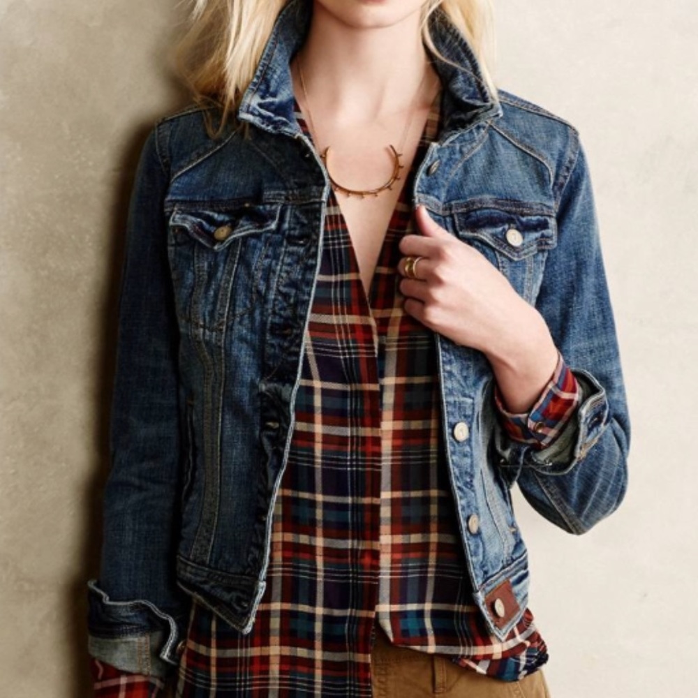Like New! Pilcro Classic Denim Jacket