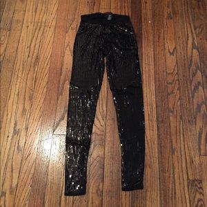 Superstar sequin leggings