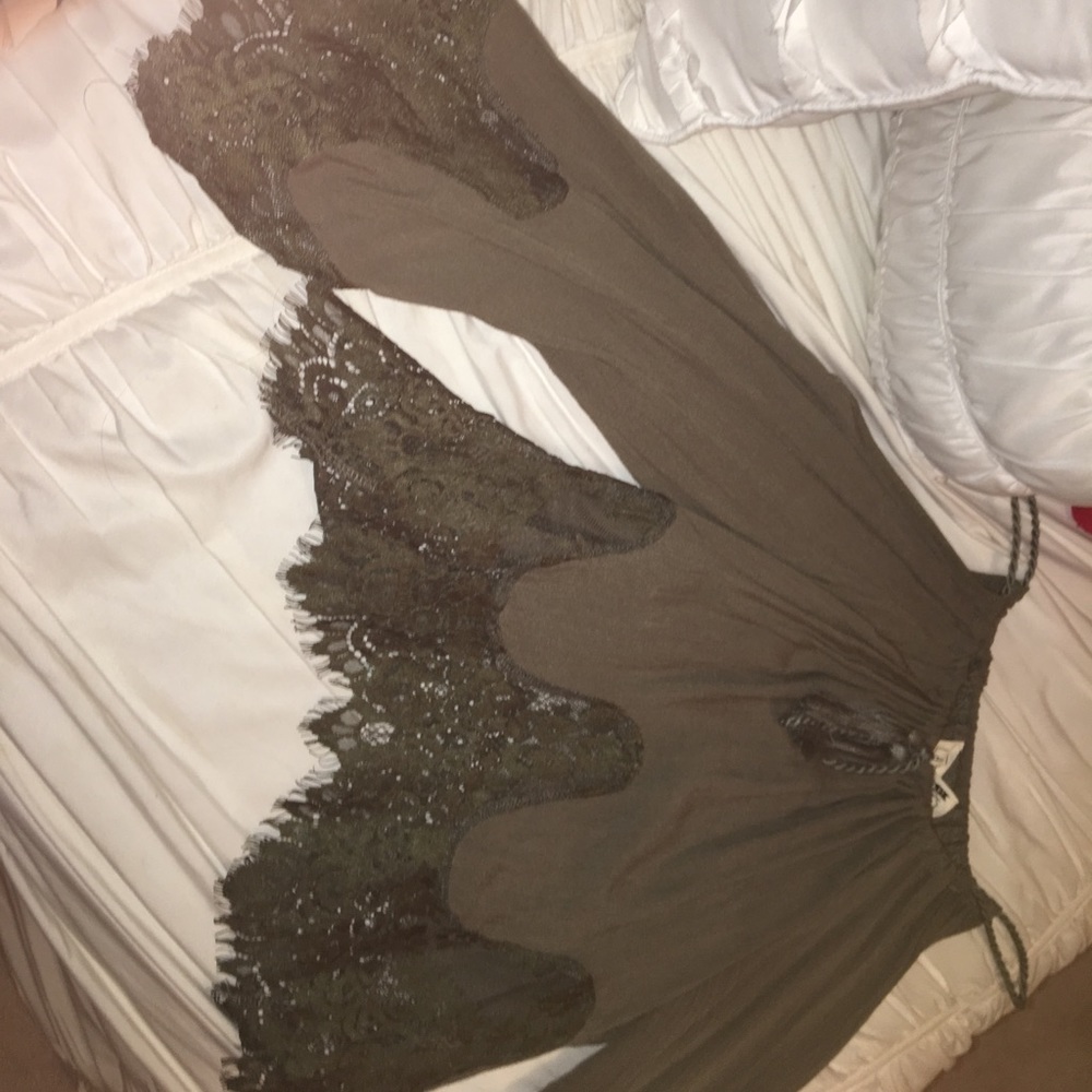 Green blouse