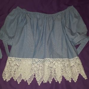 Off shoulder top