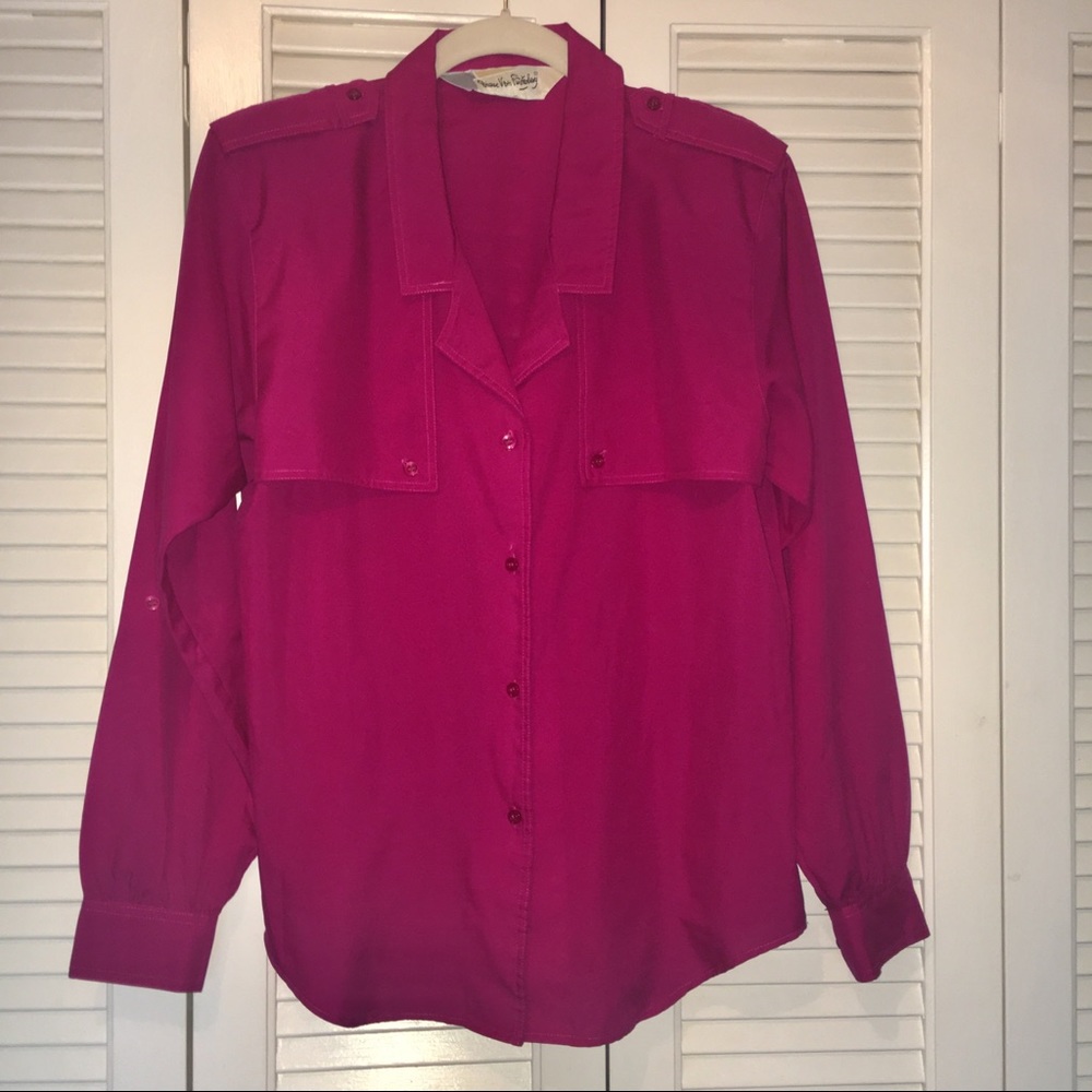 Vintage Diane Von Furstenberg Button Down