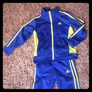 Addidas blue/green set 3T