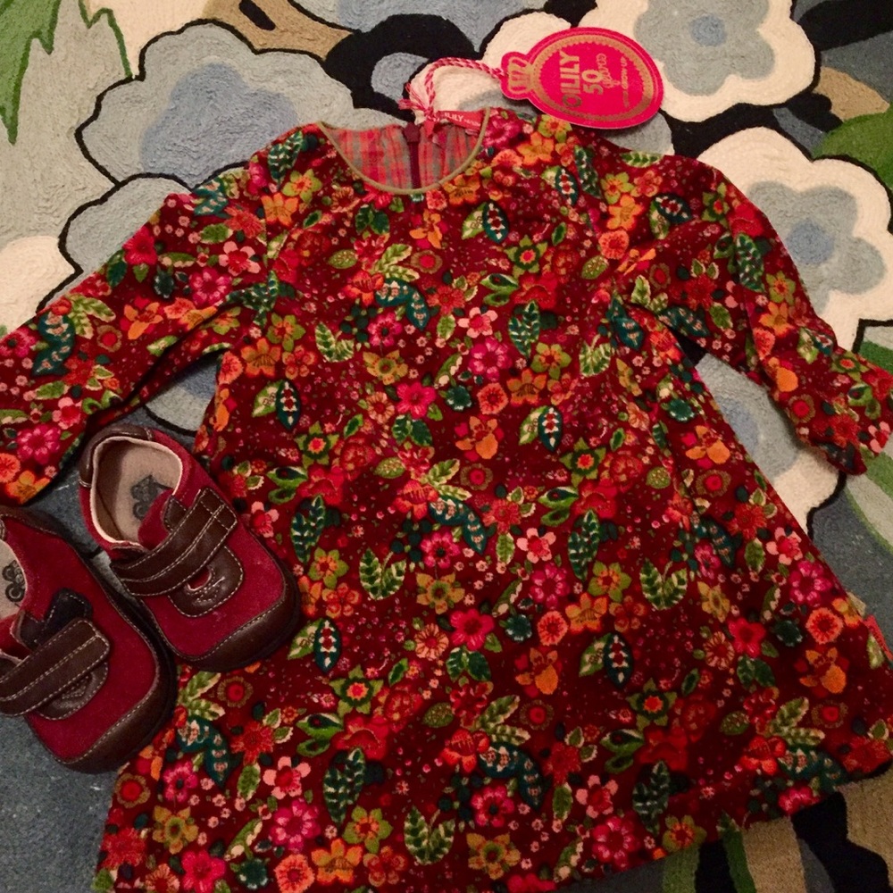 NWT Oilily corduroy dress - holiday ready!⛄️❄️