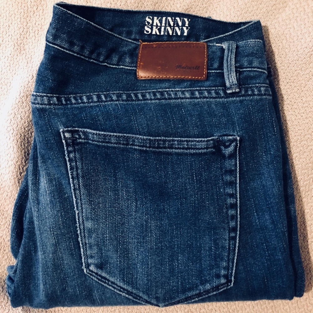 madewell skinny skinny jeans
