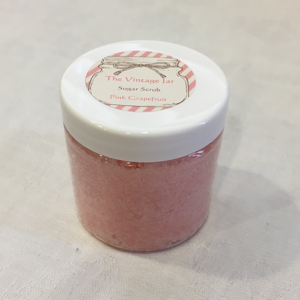 Pink Grapefruit Sugar Scrub