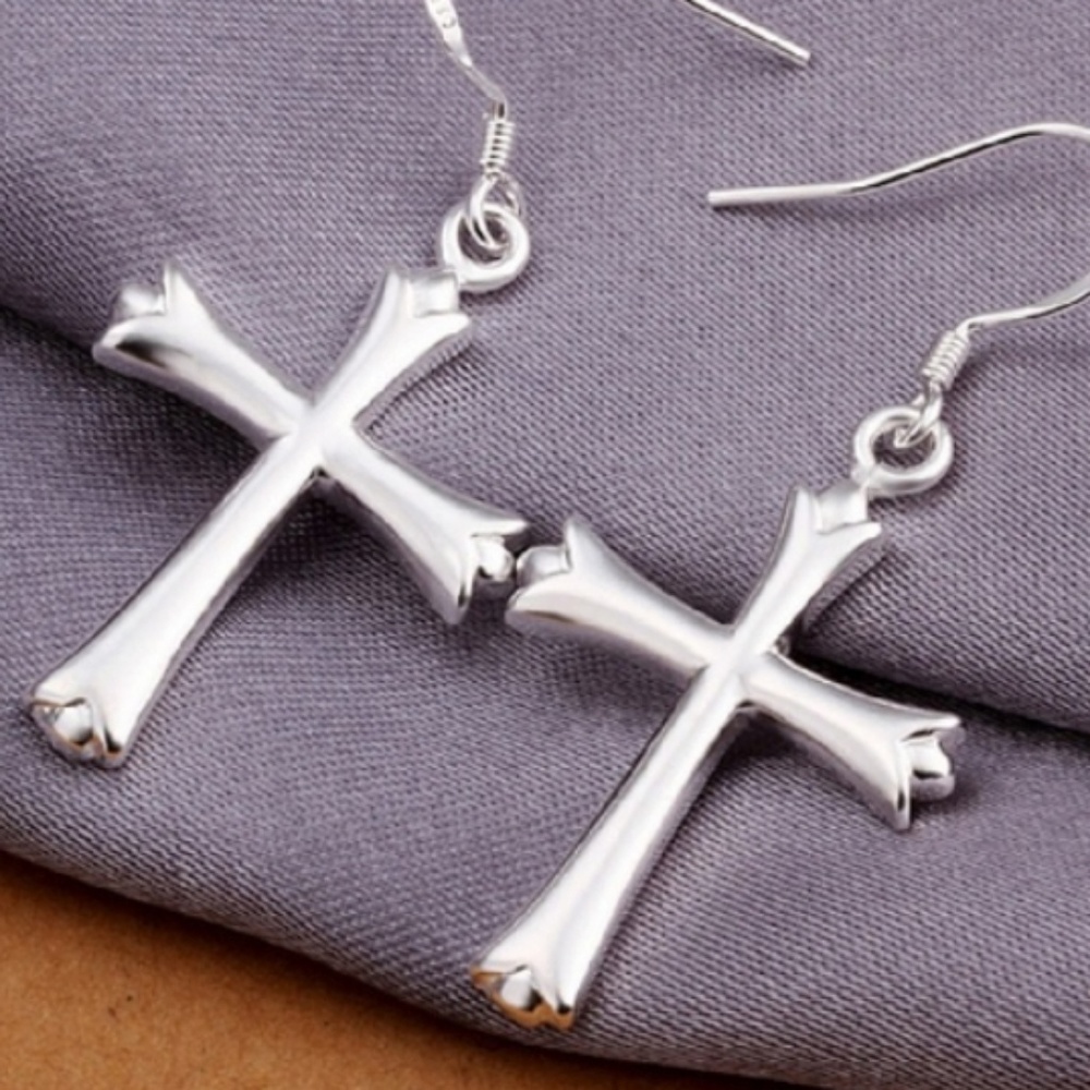 New Cross earrings