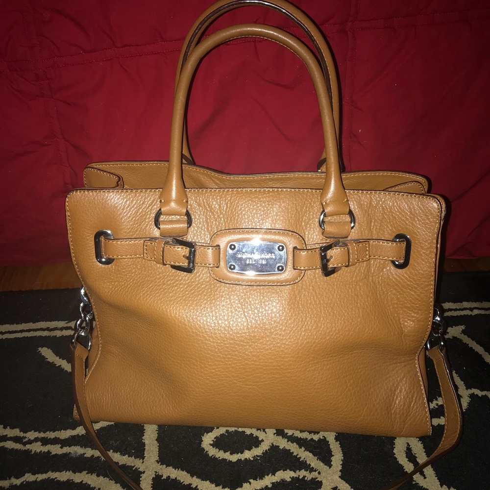 Michael Kors Camel Hamilton Bag