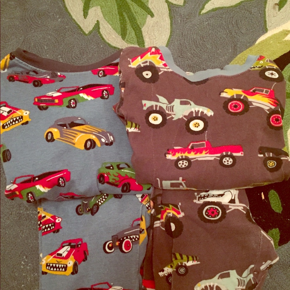 Two pairs of Winter Hatley boys pjs