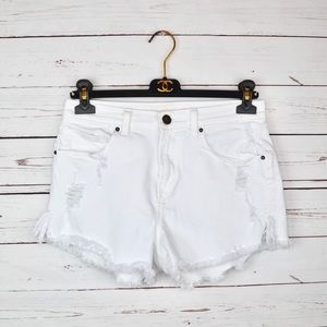🚫SOLD!🚫 VICTORIA'S SECRET Hi Rise Frayed Shorts