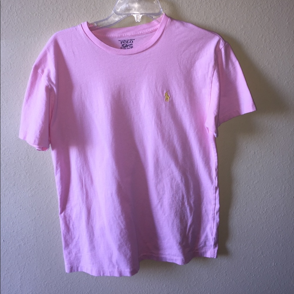 Pink polo tshirt