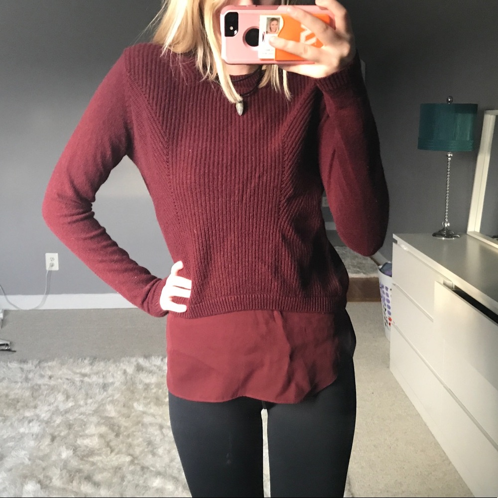 Ann Taylor Red Sweater ❤️
