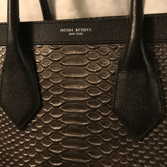 Henri Bendel – Black and Metallic Snake Colors.