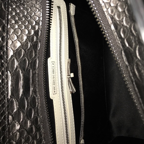 Henri Bendel – Black and Metallic Snake Colors.