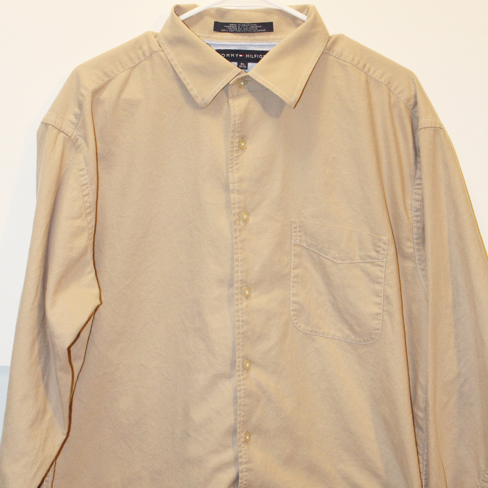 Tommy Hilfiger Button Front Sz XL Men's