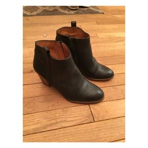 Madewell Billie Boot - Black, size 7