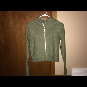 Athletic crop jacket