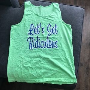 Wildcats 2015 Let’s Get Ridiculous Tank team wear