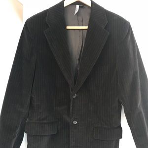 Barney’s Co-op velvet blazer