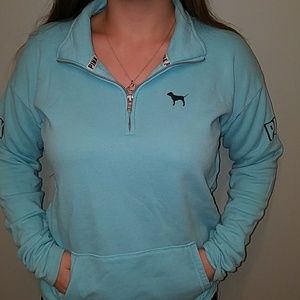 Victoria's secret PINK quarter zip