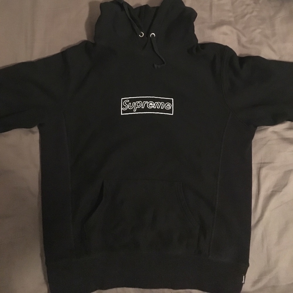 Supreme Kaws Box Logo Hoodie