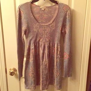 Sweater dress tunic