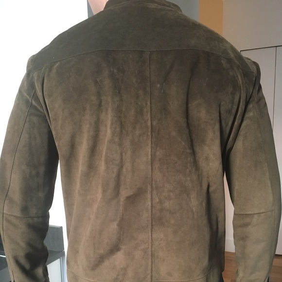 New Fendi Blouson/Calf Leather Jacket size 58