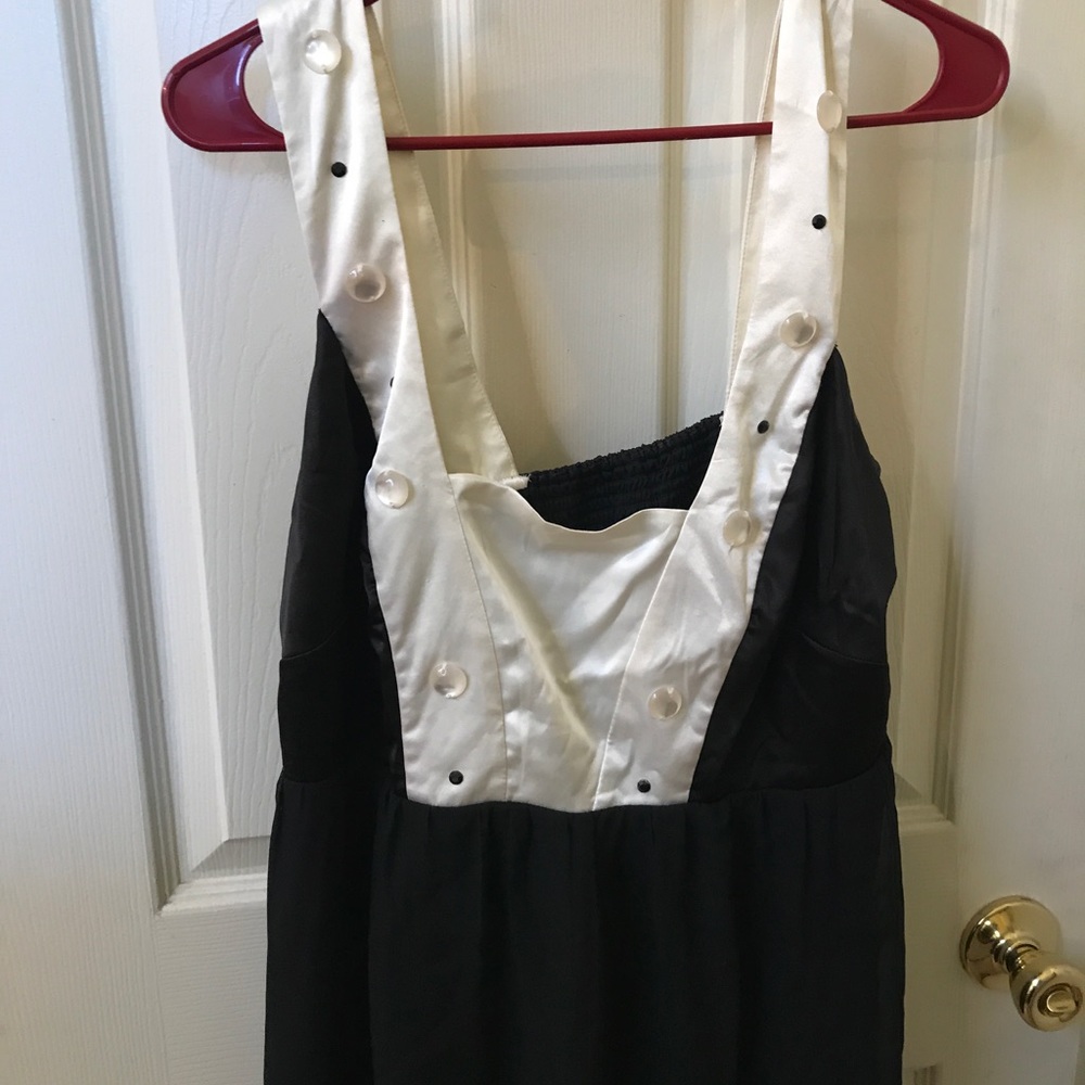 Barely used Torrid size 1 cream/black dressy top