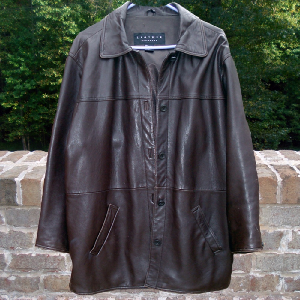 Leather Elements - Size 1X - 100% leather Jacket