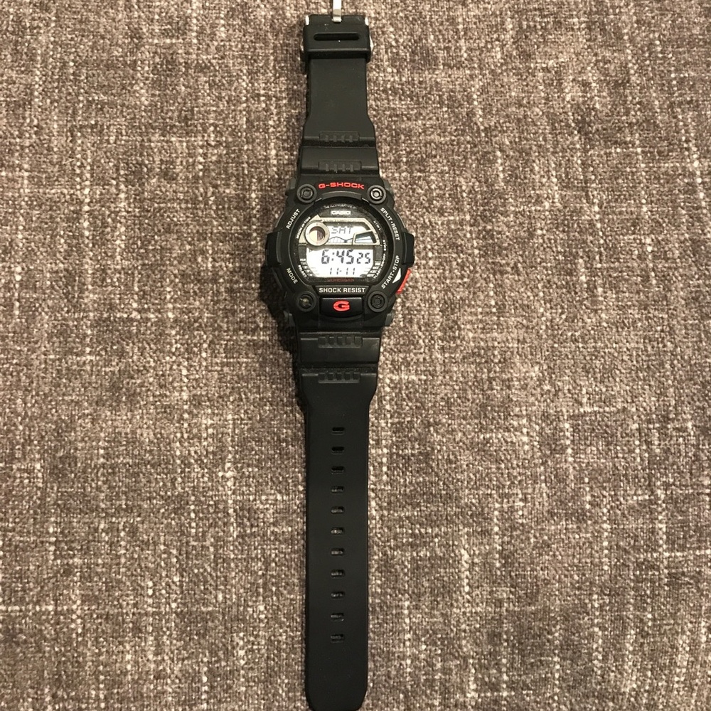 Black and red G-Shock!
