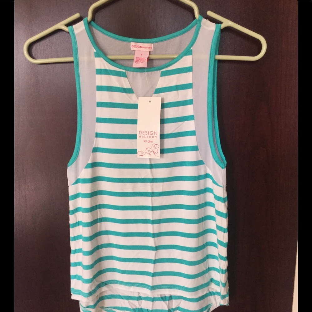 Design history for girls, girls fashion tank. New