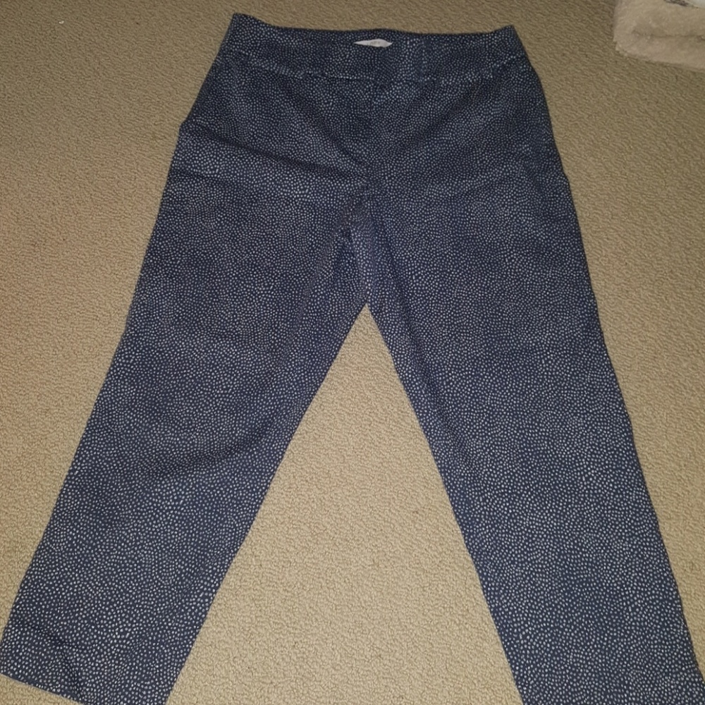 Ann Taylor Loft Julie fit, Riveria cropped pant