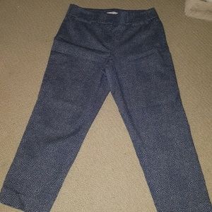 Ann Taylor Loft Julie fit, Riveria cropped pant