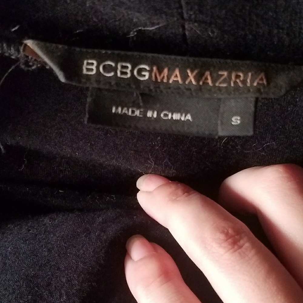 BCBG MaxAzria evening dress.